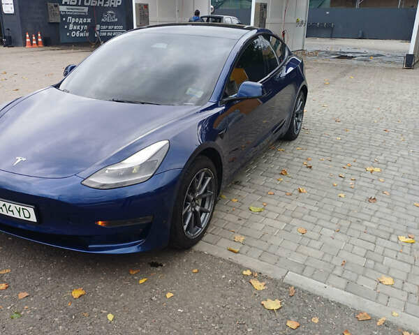 Тесла Модель 3 2022 в Первомайск на Automoto.ua Синий Тесла Модель 3, объемом двигателя 0 л и пробегом 77 тыс. км за 20400 $, фото 2 на Automoto.ua