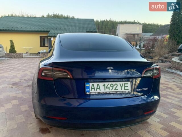 Синий Тесла Модель 3, объемом двигателя 0 л и пробегом 118 тыс. км за 20999 $, фото 16 на Automoto.ua