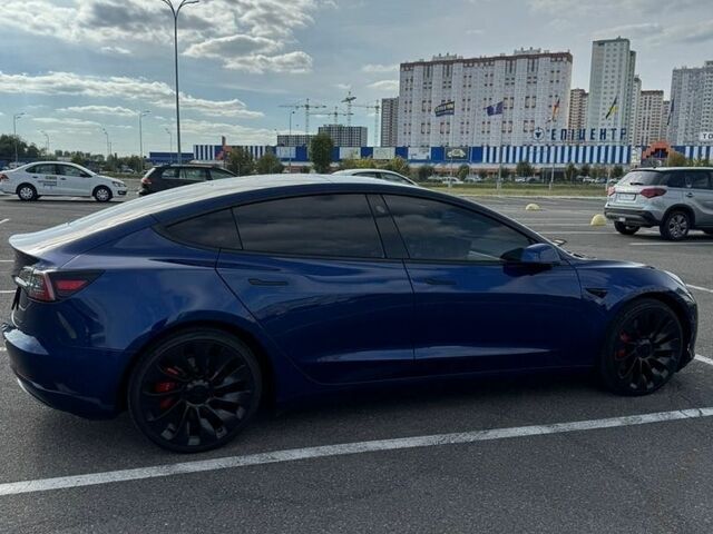 Синий Тесла Модель 3, объемом двигателя 0 л и пробегом 48 тыс. км за 22800 $, фото 7 на Automoto.ua