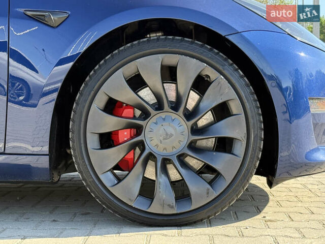 Синій Тесла Модель 3, об'ємом двигуна 0 л та пробігом 55 тис. км за 24400 $, фото 19 на Automoto.ua