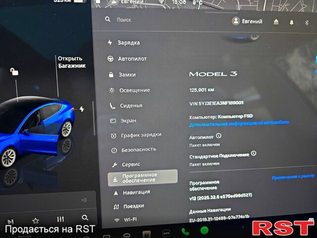 Синий Тесла Модель 3, объемом двигателя 0.18 л и пробегом 125 тыс. км за 18000 $, фото 10 на Automoto.ua