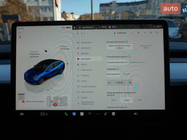 Синий Тесла Модель 3, объемом двигателя 0 л и пробегом 58 тыс. км за 22900 $, фото 49 на Automoto.ua