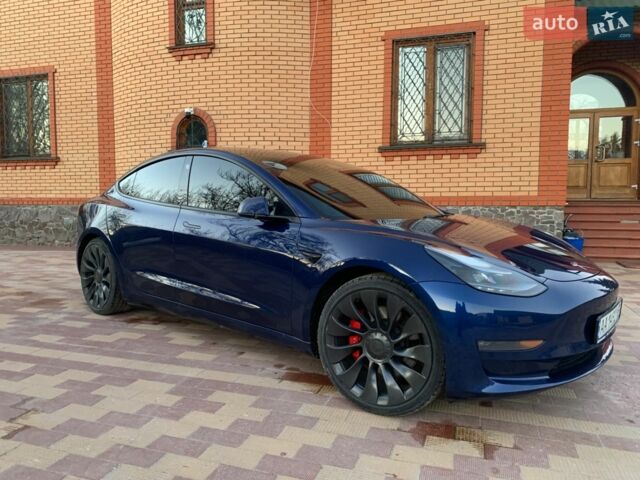 Синий Тесла Модель 3, объемом двигателя 0 л и пробегом 118 тыс. км за 20999 $, фото 24 на Automoto.ua