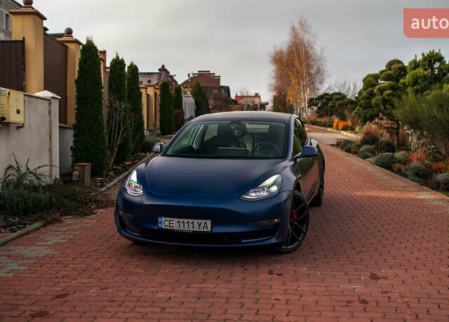 Синій Тесла Модель 3, об'ємом двигуна 0 л та пробігом 27 тис. км за 34999 $, фото 59 на Automoto.ua