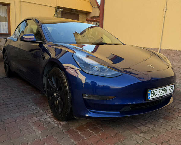 Синій Тесла Модель 3, об'ємом двигуна 0 л та пробігом 50 тис. км за 21900 $, фото 5 на Automoto.ua