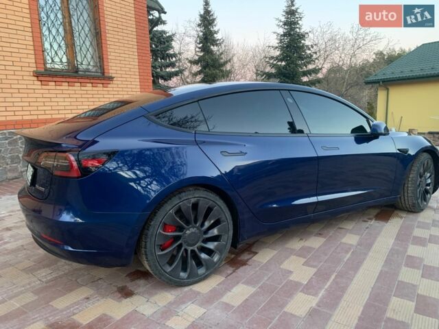 Синий Тесла Модель 3, объемом двигателя 0 л и пробегом 118 тыс. км за 20999 $, фото 21 на Automoto.ua
