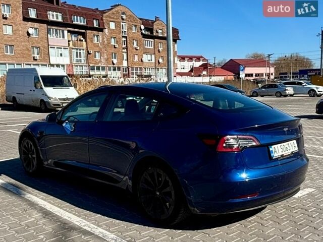 Синій Тесла Модель 3, об'ємом двигуна 0 л та пробігом 71 тис. км за 18500 $, фото 4 на Automoto.ua