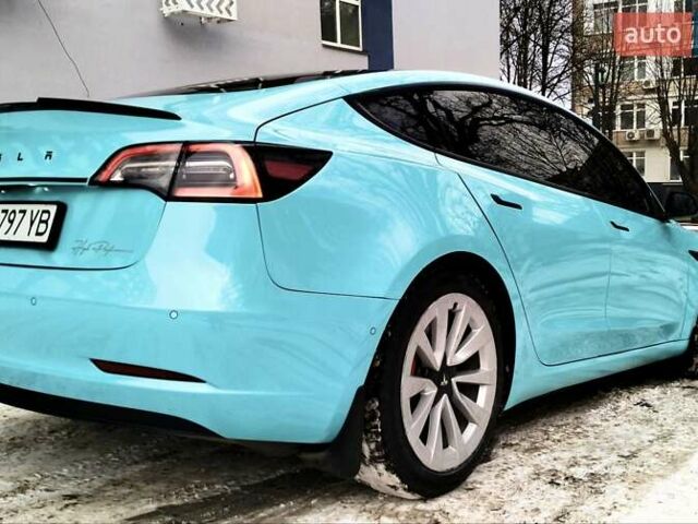 Синій Тесла Модель 3, об'ємом двигуна 0 л та пробігом 108 тис. км за 19700 $, фото 4 на Automoto.ua