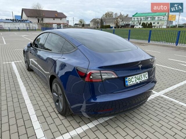 Синий Тесла Модель 3, объемом двигателя 0 л и пробегом 87 тыс. км за 23700 $, фото 5 на Automoto.ua