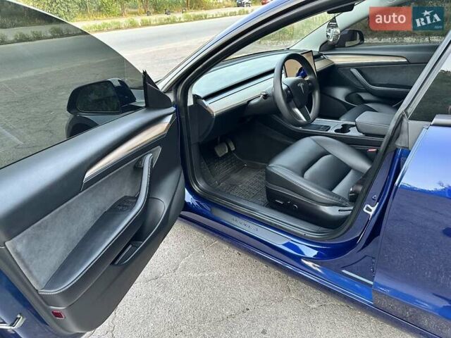 Тесла Модель 3 2022 в Днепре (Днепропетровске) на Automoto.ua Синий Тесла Модель 3, объемом двигателя 0 л и пробегом 28 тыс. км за 23500 $, фото 42 на Automoto.ua