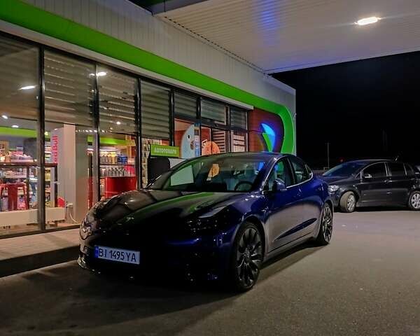 Синий Тесла Модель 3, объемом двигателя 0 л и пробегом 45 тыс. км за 24700 $, фото 22 на Automoto.ua