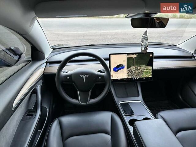 Тесла Модель 3 2022 в Днепре (Днепропетровске) на Automoto.ua Синий Тесла Модель 3, объемом двигателя 0 л и пробегом 28 тыс. км за 23500 $, фото 19 на Automoto.ua