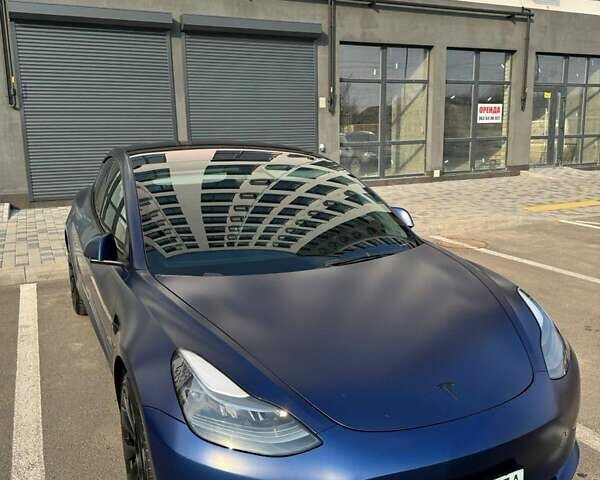 Синий Тесла Модель 3, объемом двигателя 0 л и пробегом 87 тыс. км за 27000 $, фото 3 на Automoto.ua