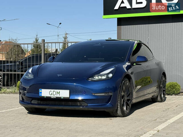 Синій Тесла Модель 3, об'ємом двигуна 0 л та пробігом 55 тис. км за 24950 $, фото 7 на Automoto.ua