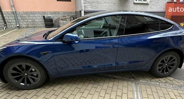 Синій Тесла Модель 3, об'ємом двигуна 0 л та пробігом 80 тис. км за 23500 $, фото 1 на Automoto.ua