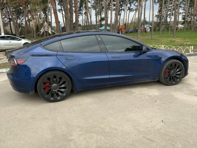 Синій Тесла Модель 3, об'ємом двигуна 0 л та пробігом 100 тис. км за 27000 $, фото 4 на Automoto.ua