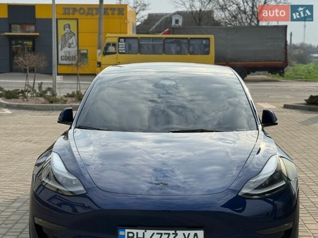Синий Тесла Модель 3, объемом двигателя 0 л и пробегом 47 тыс. км за 22900 $, фото 15 на Automoto.ua