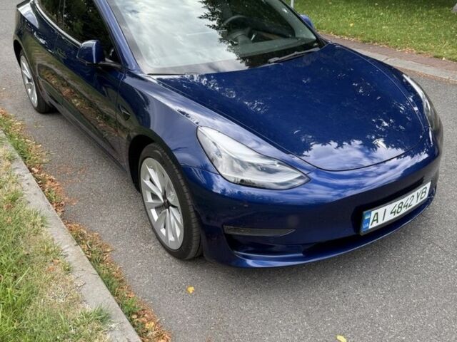 Синій Тесла Модель 3, об'ємом двигуна 0 л та пробігом 73 тис. км за 21981 $, фото 1 на Automoto.ua