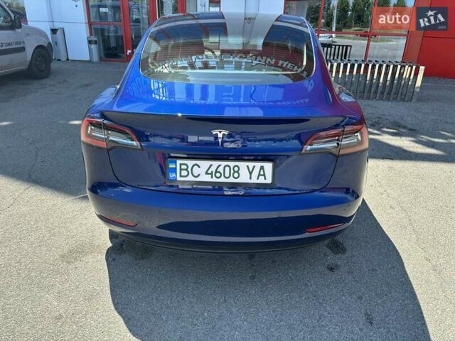 Синий Тесла Модель 3, объемом двигателя 0 л и пробегом 23 тыс. км за 25500 $, фото 6 на Automoto.ua
