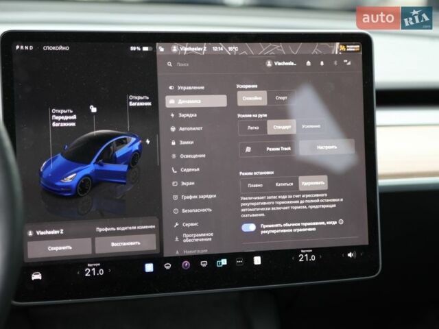 Синій Тесла Модель 3, об'ємом двигуна 0 л та пробігом 88 тис. км за 25000 $, фото 20 на Automoto.ua