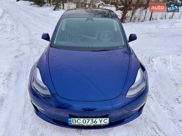 Синій Тесла Модель 3, об'ємом двигуна 0 л та пробігом 121 тис. км за 17500 $, фото 1 на Automoto.ua