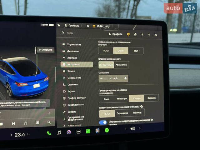 Синий Тесла Модель 3, объемом двигателя 0 л и пробегом 53 тыс. км за 19500 $, фото 22 на Automoto.ua