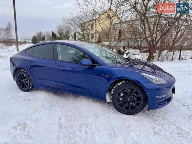 Синій Тесла Модель 3, об'ємом двигуна 0 л та пробігом 121 тис. км за 17500 $, фото 4 на Automoto.ua