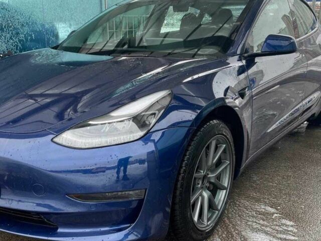 Синий Тесла Модель 3, объемом двигателя 0 л и пробегом 53 тыс. км за 14000 $, фото 2 на Automoto.ua