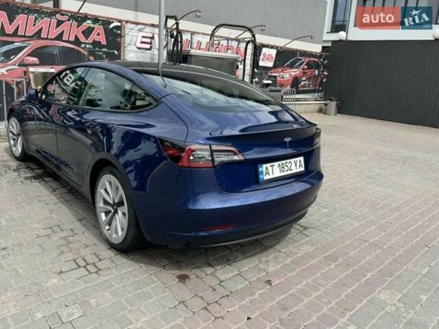 Синій Тесла Модель 3, об'ємом двигуна 0 л та пробігом 110 тис. км за 22000 $, фото 2 на Automoto.ua