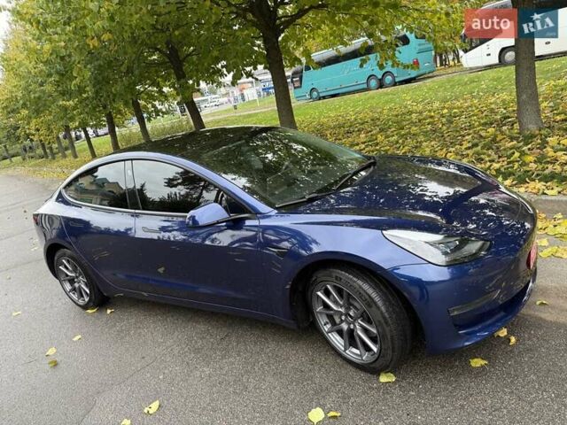 Тесла Модель 3 2022 у Умани на Automoto.ua Синій Тесла Модель 3, об'ємом двигуна 0 л та пробігом 53 тис. км за 19700 $, фото 11 на Automoto.ua