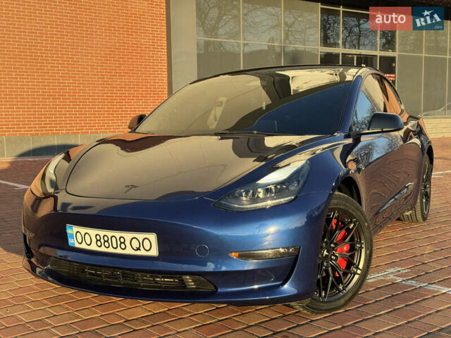 Синий Тесла Модель 3, объемом двигателя 0 л и пробегом 20 тыс. км за 18900 $, фото 5 на Automoto.ua