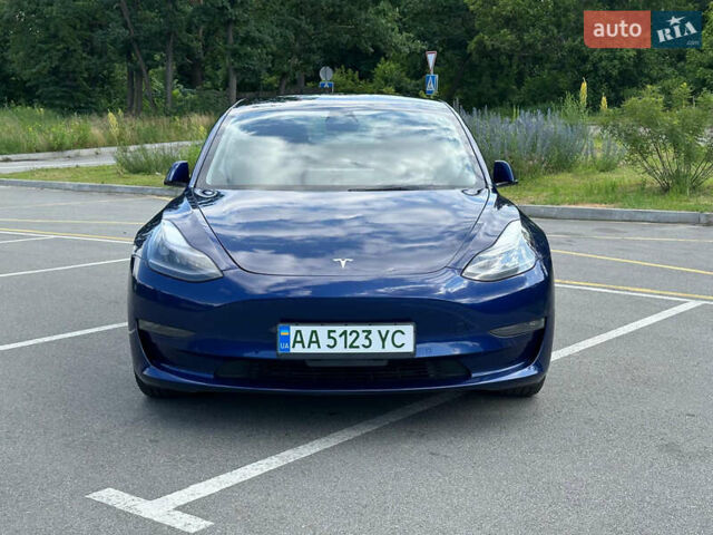 Синий Тесла Модель 3, объемом двигателя 0 л и пробегом 109 тыс. км за 22000 $, фото 1 на Automoto.ua