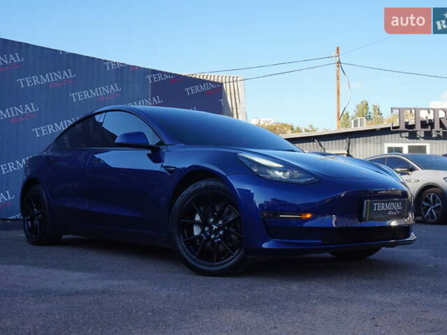 Синий Тесла Модель 3, объемом двигателя 0 л и пробегом 58 тыс. км за 22900 $, фото 58 на Automoto.ua