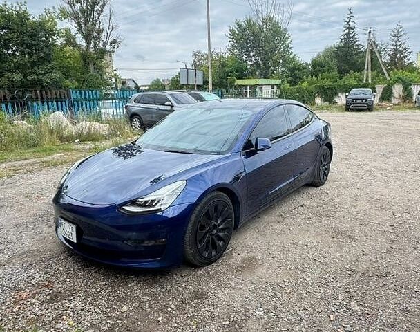 Синій Тесла Модель 3, об'ємом двигуна 0 л та пробігом 79 тис. км за 19000 $, фото 2 на Automoto.ua