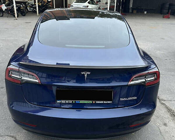 Синий Тесла Модель 3, объемом двигателя 0 л и пробегом 36 тыс. км за 20000 $, фото 4 на Automoto.ua