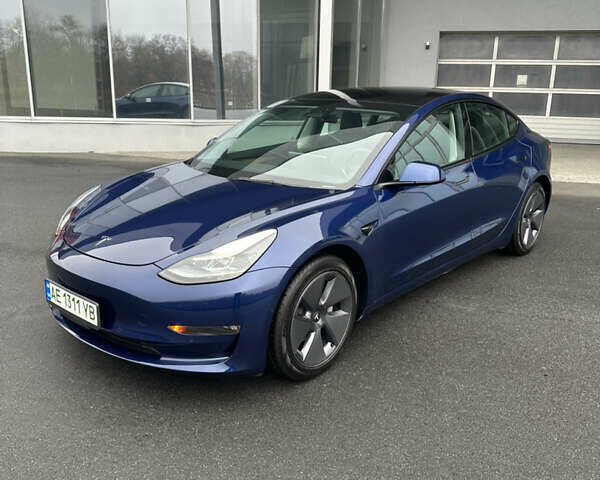 Синий Тесла Модель 3, объемом двигателя 0 л и пробегом 50 тыс. км за 22000 $, фото 3 на Automoto.ua