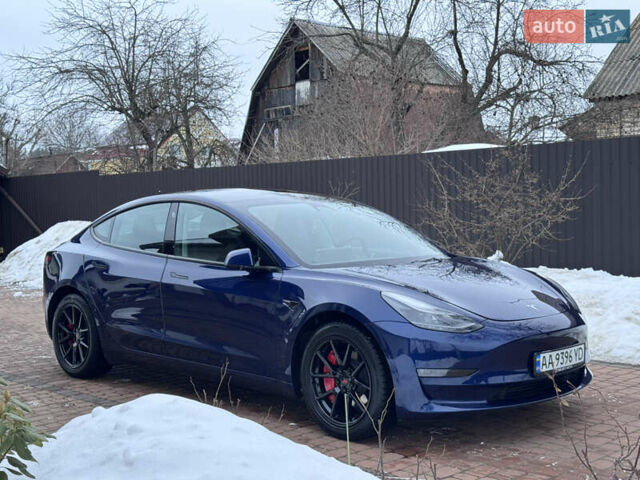 Синий Тесла Модель 3, объемом двигателя 0 л и пробегом 120 тыс. км за 18500 $, фото 9 на Automoto.ua
