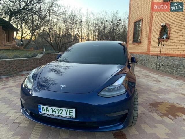 Синий Тесла Модель 3, объемом двигателя 0 л и пробегом 118 тыс. км за 20999 $, фото 3 на Automoto.ua