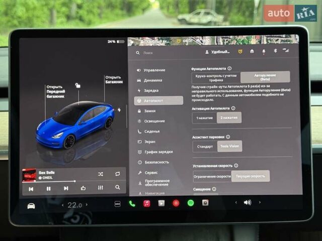 Синий Тесла Модель 3, объемом двигателя 0 л и пробегом 31 тыс. км за 23500 $, фото 26 на Automoto.ua