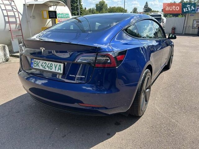 Синій Тесла Модель 3, об'ємом двигуна 0 л та пробігом 67 тис. км за 22500 $, фото 2 на Automoto.ua