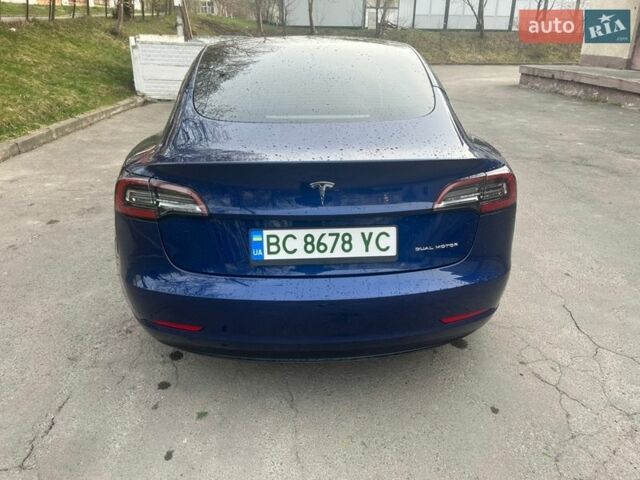 Синій Тесла Модель 3, об'ємом двигуна 0 л та пробігом 58 тис. км за 22000 $, фото 4 на Automoto.ua