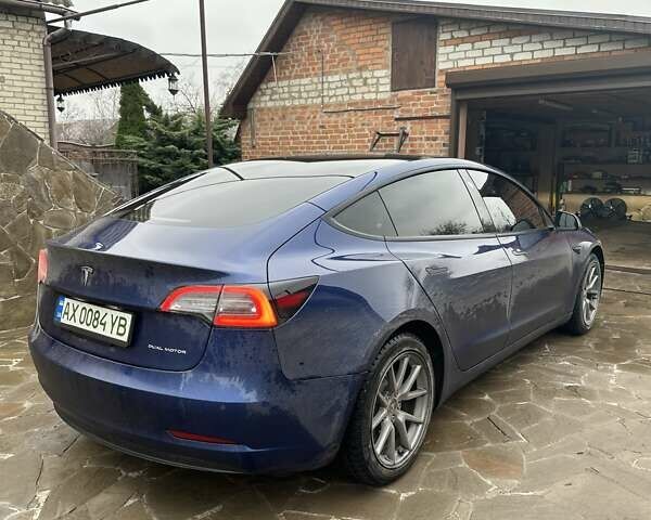 Синий Тесла Модель 3, объемом двигателя 0 л и пробегом 55 тыс. км за 21000 $, фото 4 на Automoto.ua