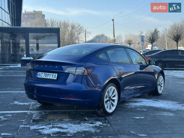 Синий Тесла Модель 3, объемом двигателя 0 л и пробегом 133 тыс. км за 14799 $, фото 2 на Automoto.ua