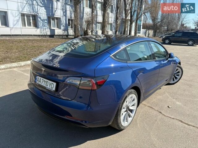Синий Тесла Модель 3, объемом двигателя 0 л и пробегом 30 тыс. км за 22500 $, фото 4 на Automoto.ua
