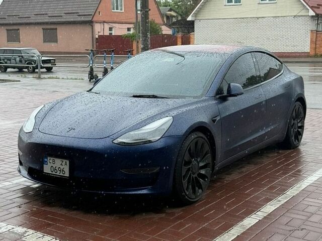 Синій Тесла Модель 3, об'ємом двигуна 0 л та пробігом 89 тис. км за 24400 $, фото 4 на Automoto.ua