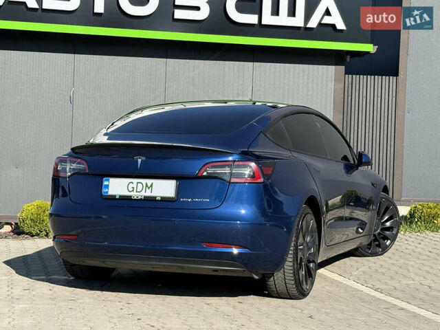 Синій Тесла Модель 3, об'ємом двигуна 0 л та пробігом 55 тис. км за 24400 $, фото 9 на Automoto.ua