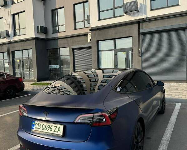 Синий Тесла Модель 3, объемом двигателя 0 л и пробегом 87 тыс. км за 27000 $, фото 5 на Automoto.ua