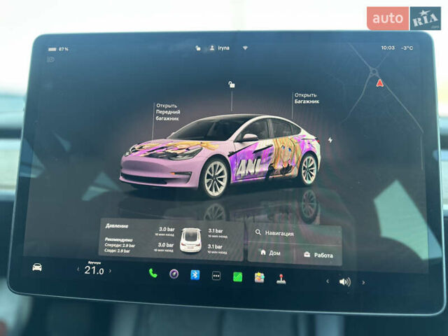 Синий Тесла Модель 3, объемом двигателя 0 л и пробегом 133 тыс. км за 14799 $, фото 34 на Automoto.ua