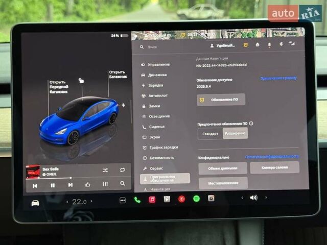 Синий Тесла Модель 3, объемом двигателя 0 л и пробегом 31 тыс. км за 23500 $, фото 23 на Automoto.ua