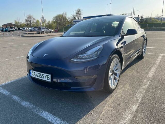 Синий Тесла Модель 3, объемом двигателя 0 л и пробегом 35 тыс. км за 19900 $, фото 1 на Automoto.ua